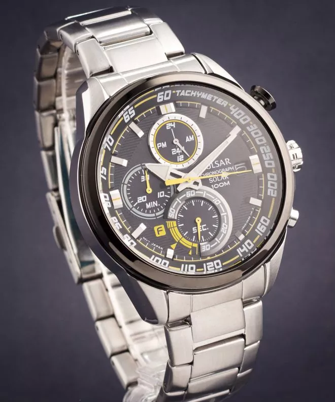 Pánské hodinky Pulsar Chronograph Solar PZ6003X1 PZ6003X1