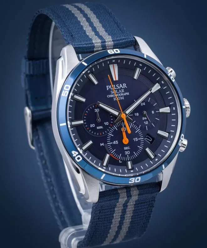 Pánské hodinky Pulsar Solar Chronograph PZ5089X1 PZ5089X1