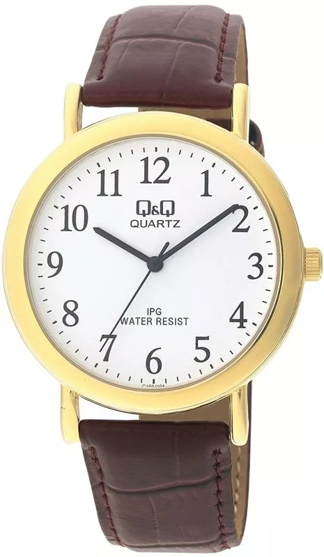Pánské hodinky Q&Q Leather C150-104 C150-104