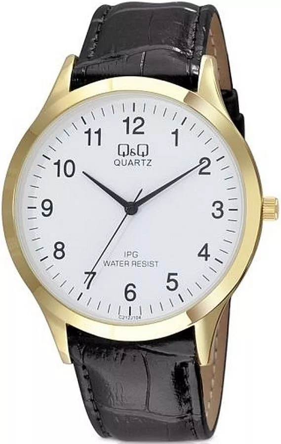 Pánské hodinky Q&Q Leather C212-104 C212-104