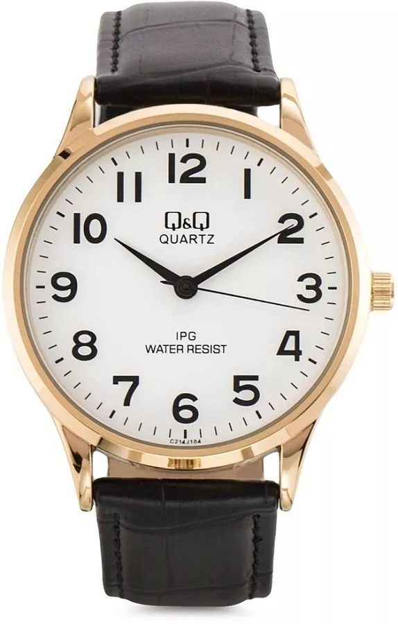 Pánské hodinky Q&Q Leather C214-104 C214-104