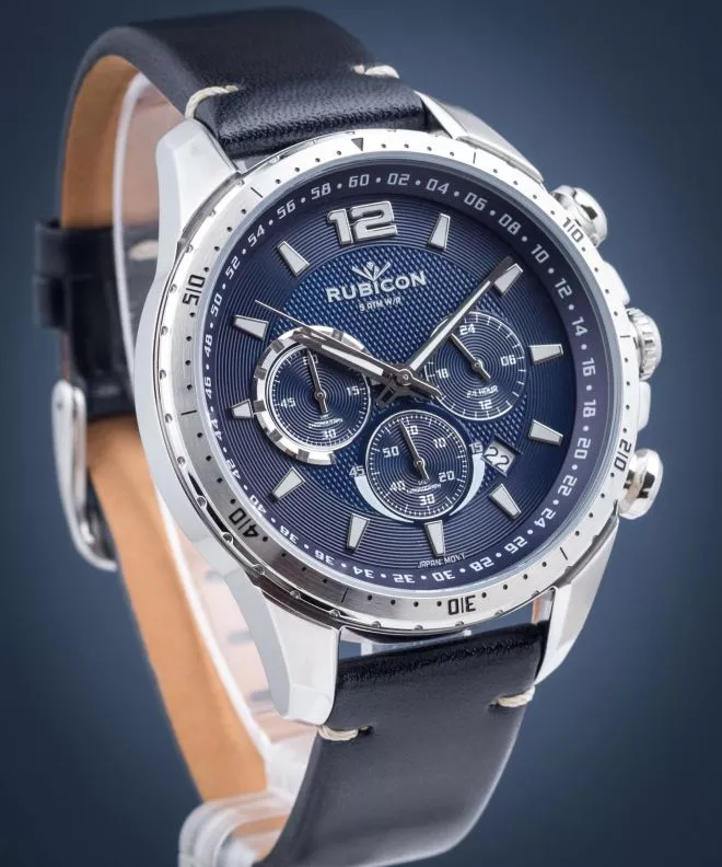 Pánské hodinky Rubicon Rubicon Chronograph RNCD98SMDX05AX RNCD98SMDX05AX