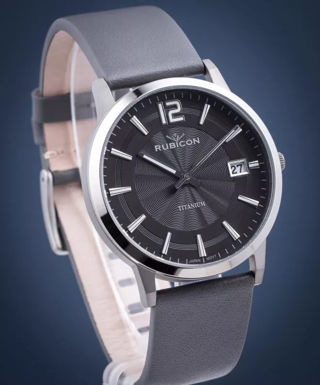 Pánské hodinky Rubicon Titanium RNCE21DMVX03BX RNCE21DMVX03BX