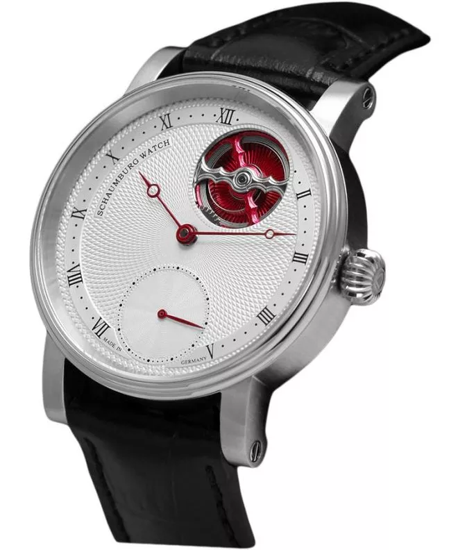 Pánské hodinky Schaumburg Unikatorium Classic II Red Open Heart SCH-UNC2R SCH-UNC2R