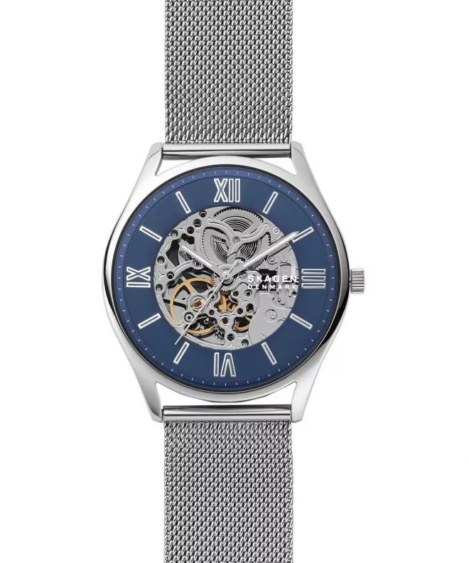 Pánské hodinky Skagen Holst Skeleton Automatic SKW6733 SKW6733