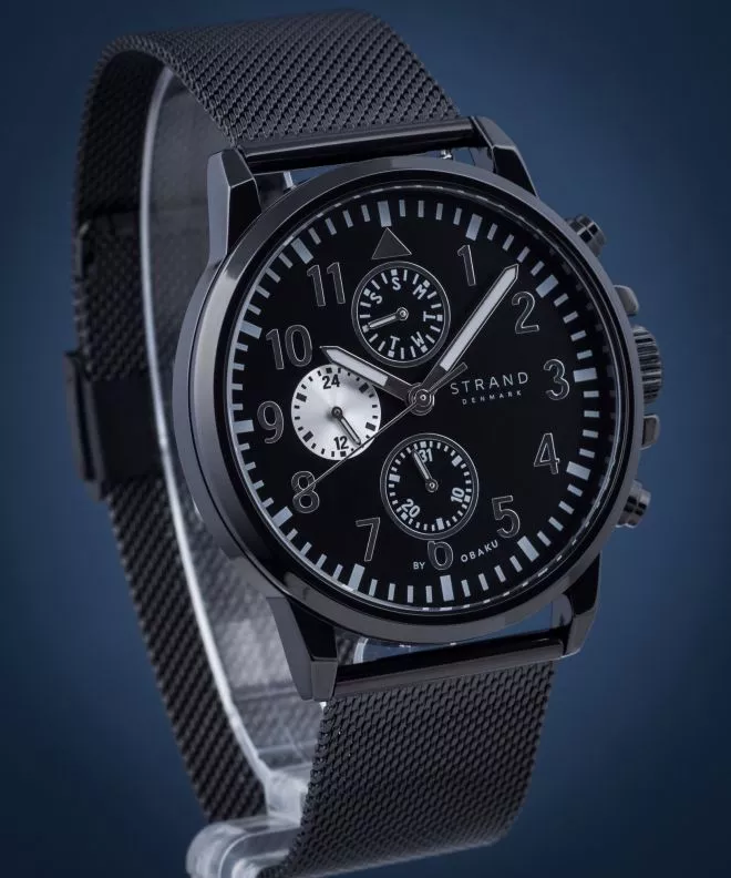 Pánské hodinky Strand by Obaku Monroe S714GMBBMB S714GMBBMB