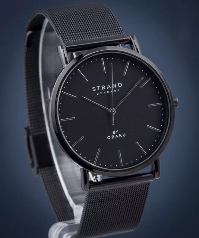 Pánské hodinky Strand by Obaku Hudson S702GXBBMB S702GXBBMB