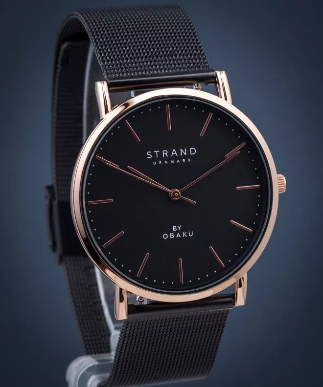 Pánské hodinky Strand by Obaku Hudson S702GXVBMB S702GXVBMB