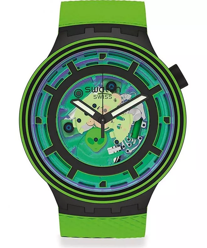 Hodinky Swatch Big Bold Come in Peace SB01B125