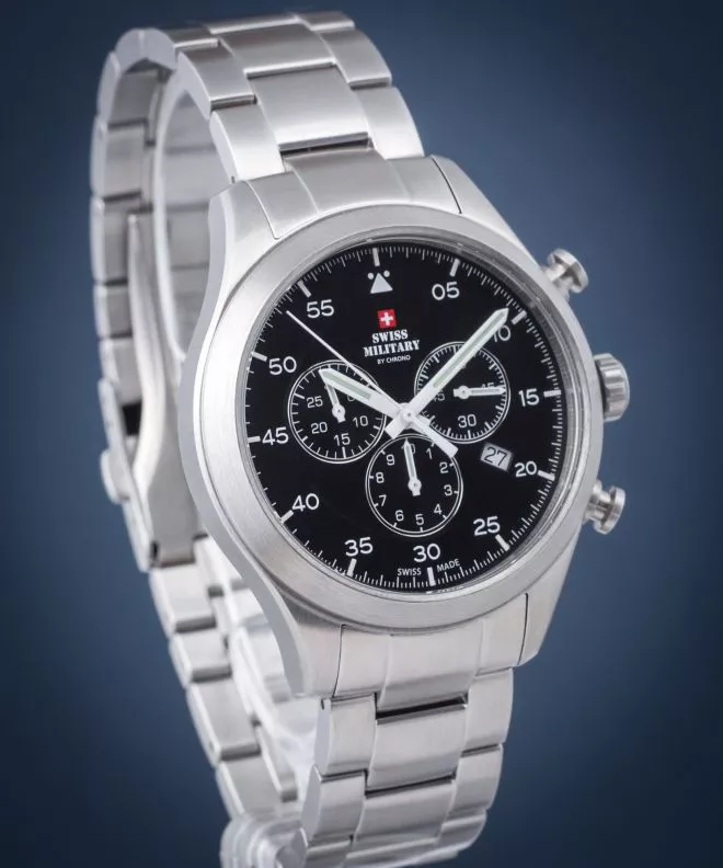 Hodinky pánské Swiss Military by Chrono Chronograph SM34076.01