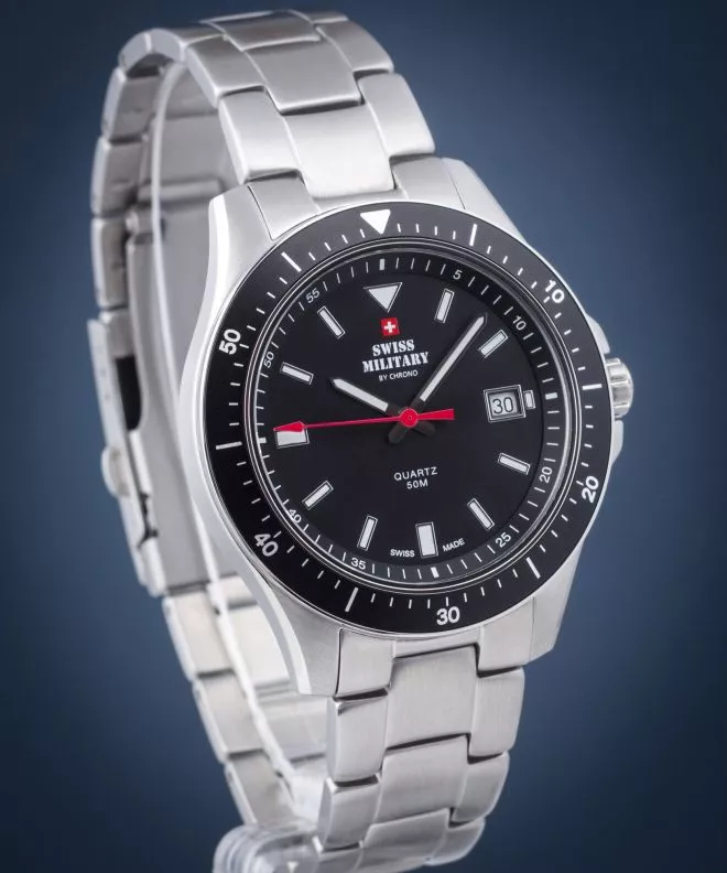 Hodinky pánské Swiss Military by Chrono Quartz SM34082.01