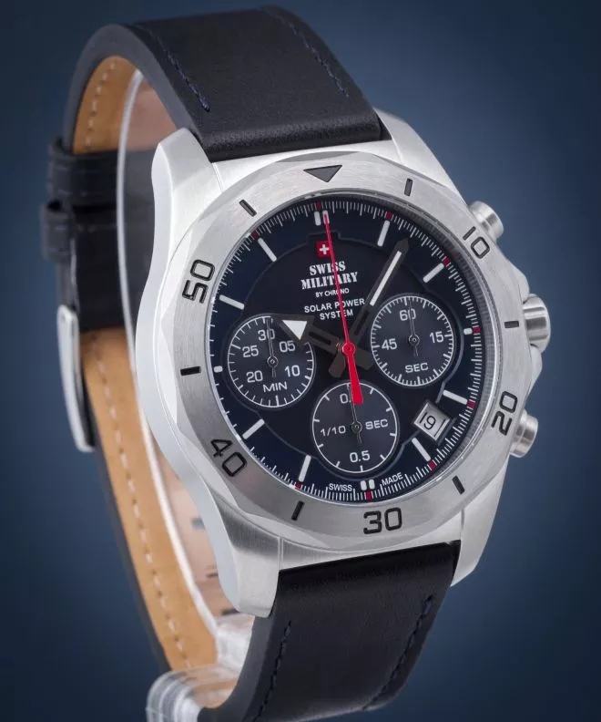 Hodinky pánské Swiss Military by Chrono Solar Power Chrono SMS34072.05