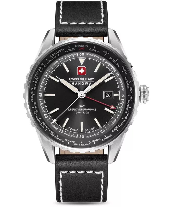 Hodinky Swiss Military Hanowa Afterburn GMT SMWGB0003201