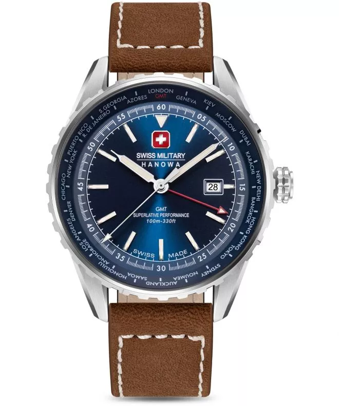 Hodinky Swiss Military Hanowa Afterburn GMT SMWGB0003202