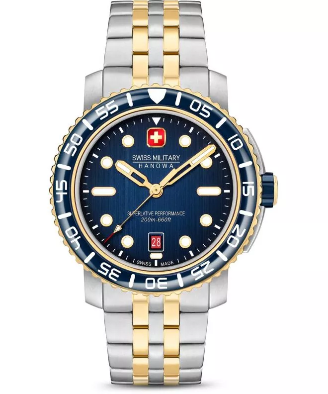 Hodinky Swiss Military Hanowa Black Marlin SMWGH0001760
