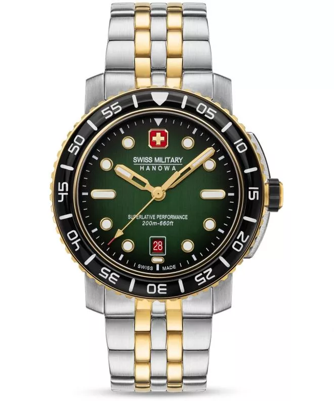 Hodinky Swiss Military Hanowa Black Marlin SMWGH0001761