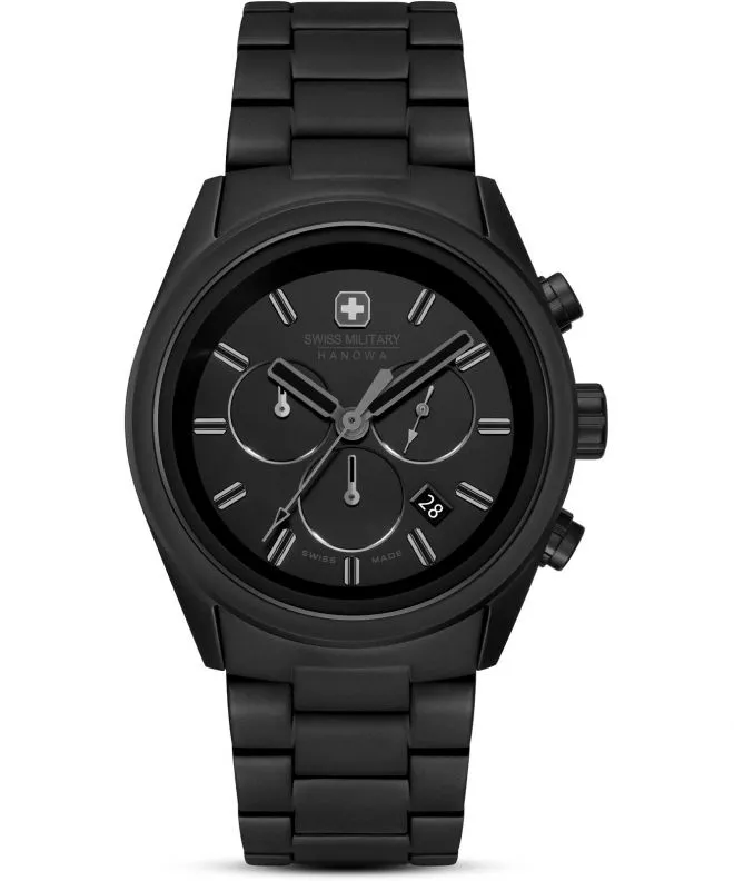 Hodinky Swiss Military Hanowa Navalus Pro Stealth Chronograph SMWGI0004230