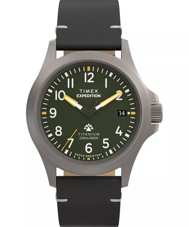 Hodinky Timex Expedition Titanium Quartz TW2W78100