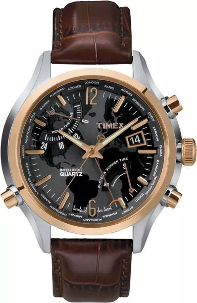 Pánské hodinky Timex IQ™ World Time T2N942 T2N942