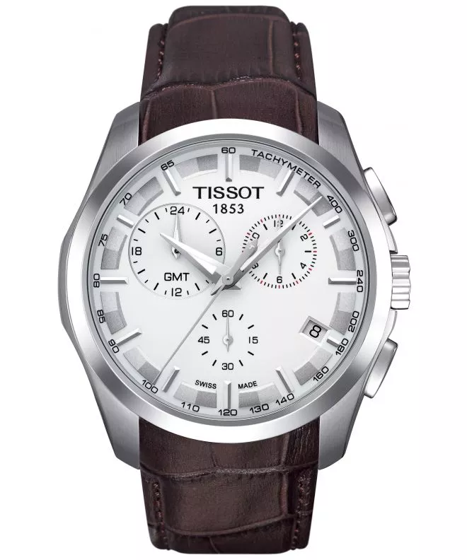 Pánské hodinky Tissot Couturier Chronograph GMT T035.439.16.031.00 (T0354391603100)