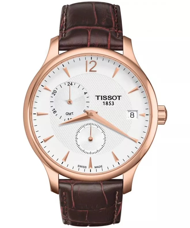 Pánské hodinky Tissot Tradition GMT T063.639.36.037.00 (T0636393603700)