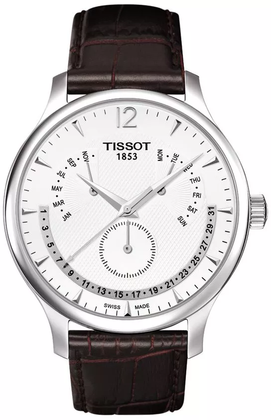 Pánské hodinky Tissot Tradition Perpetual Calendar T063.637.16.037.00 (T0636371603700)