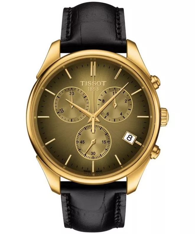 Pánské hodinky Tissot Vintage Quartz Chronograph Gold 18K T920.417.16.291.00 (T9204171629100)
