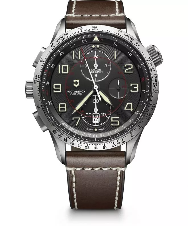 Pánské hodinky Victorinox Airboss Mach 9 Automatic Valjoux Chronograph 241710 241710