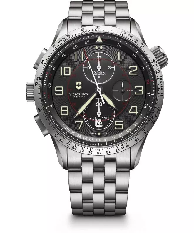 Pánské hodinky Victorinox Airboss Mach 9 Automatic Valjoux Chronograph 241722 241722