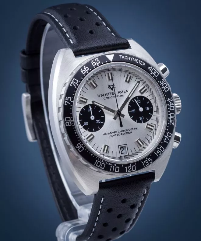 Pánské hodinky Vratislavia Conceptum Heritage Chrono Limited Edition H-C-S.14 H-C-S.14
