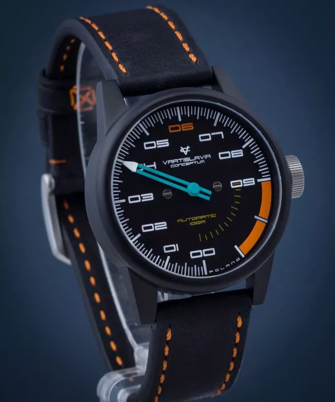 Pánské hodinky Vratislavia Conceptum Retrosport 01 Automatic Limited Edition R-01-A R-01-A