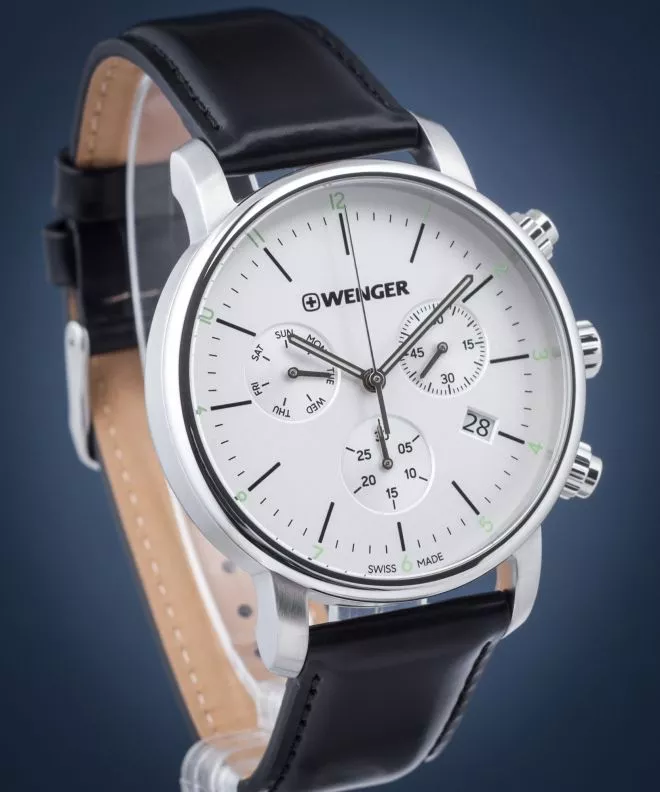 Pánské hodinky Wenger Urban Classic Chrono 01.1743.118 01.1743.118