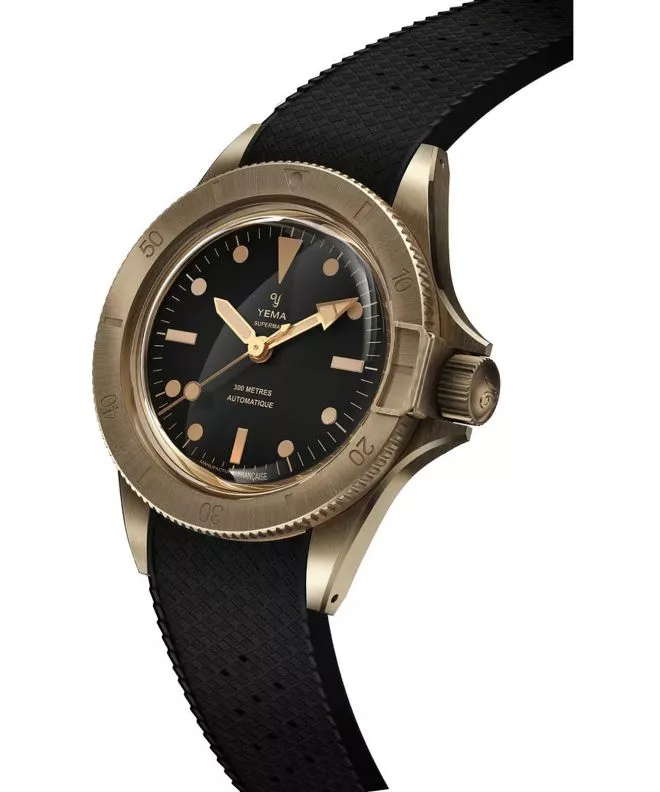 Hodinky Yema Superman Bronze CMM.10 Black Limited Edition 11.13.36.ZN.U6