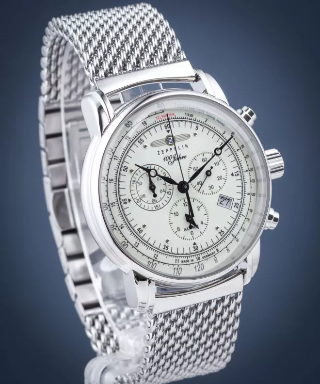 Pánské hodinky Zeppelin 100 Jahre Chronograph 8680M-3 8680M-3