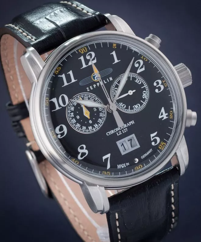Pánské hodinky Zeppelin 100 Years Zeppelin Chronograph 7686-2 7686-2