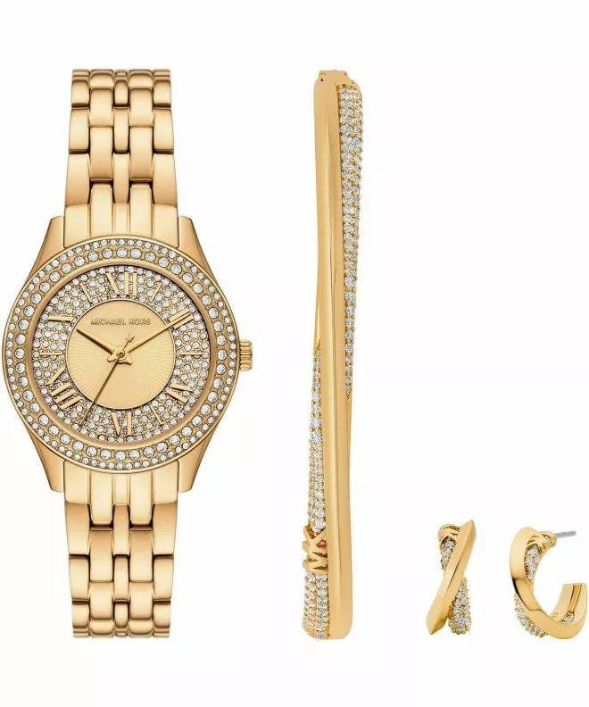 Hodinky dámské Michael Kors Mini Harlowe SET MK4974SET