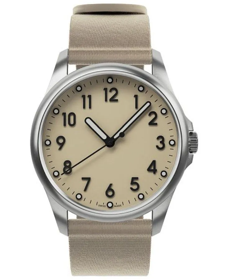 Hodinky unisex Mudita Radiant Sand Beige Automatic 5905913561509