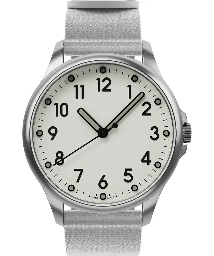 Hodinky unisex Mudita Radiant Pebble Gray Automatic 5905913561547