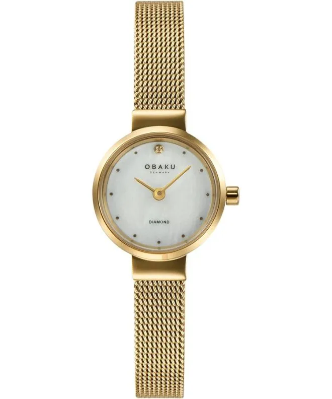 Hodinky dámské Obaku Denmark Diamond V313LXGWMG