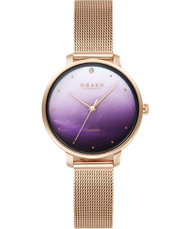 Hodinky dámské Obaku Denmark Diamond V320LXVZMV-DQ