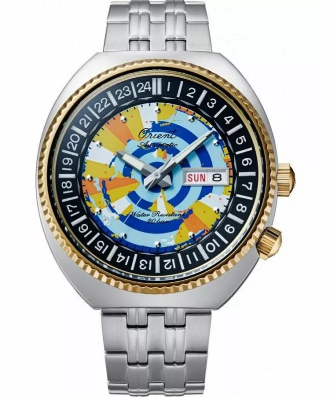 Hodinky pánské Orient Worldtimer 75th Anniversary Automatic Limited Edition RA-AA0E08Y39B