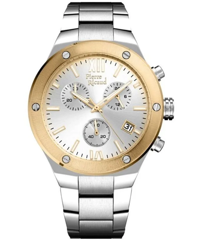 Hodinky pánské Pierre Ricaud Classic Chronograph P97046.2163CH