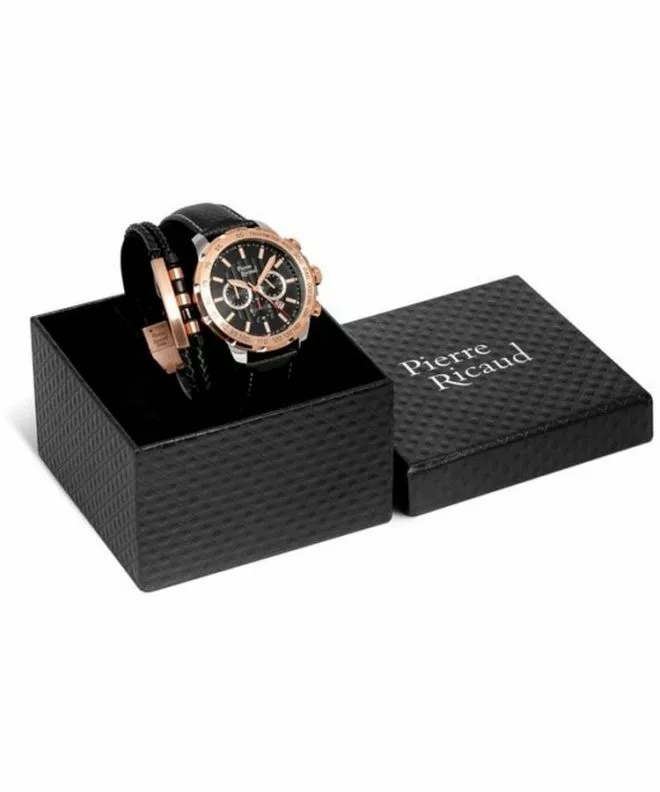 Hodinky pánské Pierre Ricaud Classic Chronograph SET P97236.R214CH627.9.BL