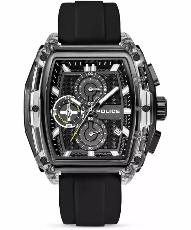 Hodinky pánské Police Clout Tank Chronograph PEWGO00778X4