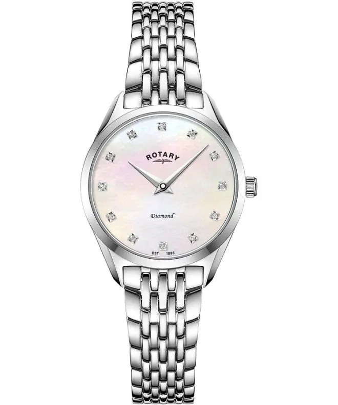 Hodinky dámské Rotary Ultra Slim Diamond LB08010/07/D