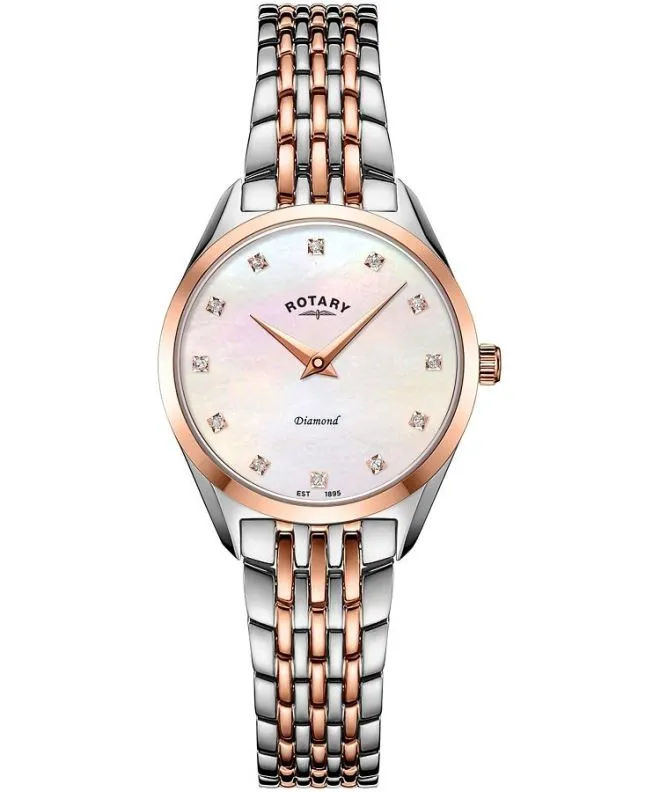 Hodinky dámské Rotary Ultra Slim Diamond LB08012/41/D