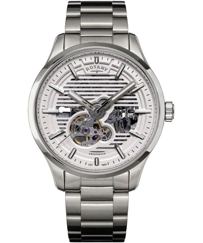 Hodinky pánské Rotary Greenwich Automatic Skeleton RGB10073/01
