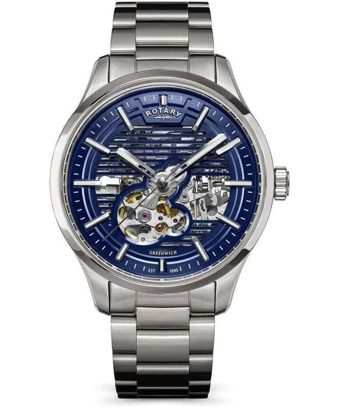 Hodinky pánské Rotary Greenwich Automatic Skeleton RGB10073/05