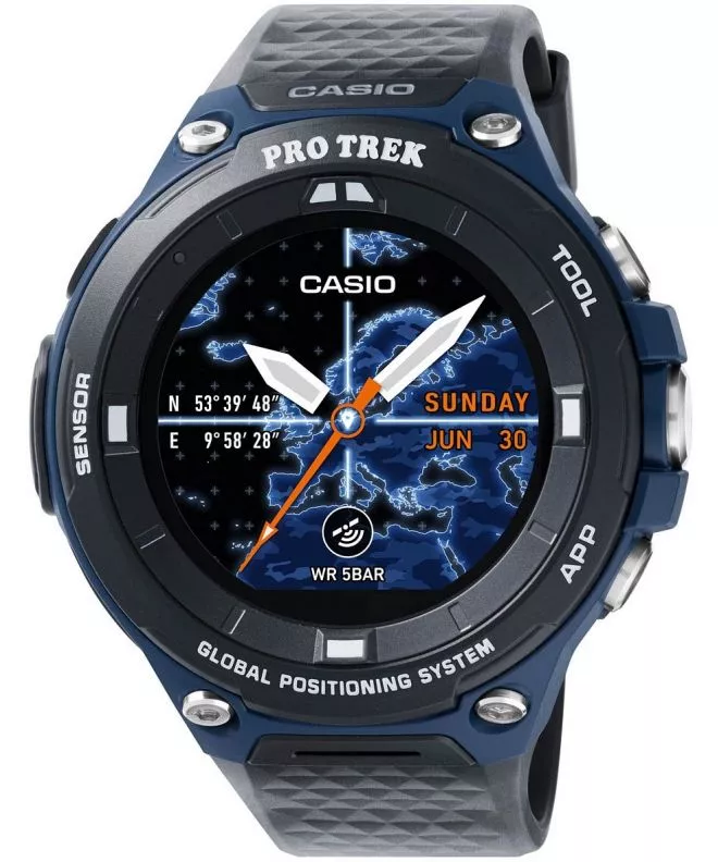 Pánské hodinky Casio Protrek Smart GPS Bluetooth WSD-F20A-BUAAE WSD-F20A-BUAAE