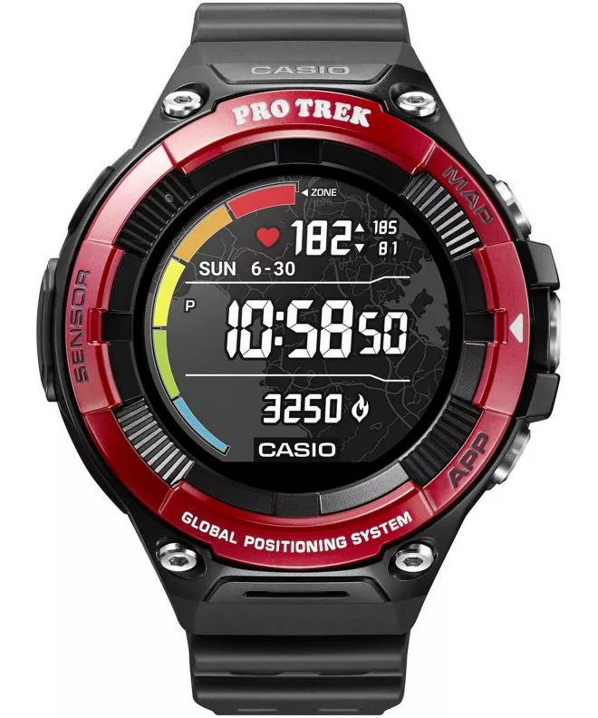 Pánské hodinky Casio Protrek Smart WSD-F21HR-RDBGE WSD-F21HR-RDBGE